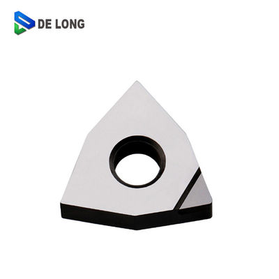 WNMG080402 PCD Inserts Wear Resistant For Turning / Milling And Drilling