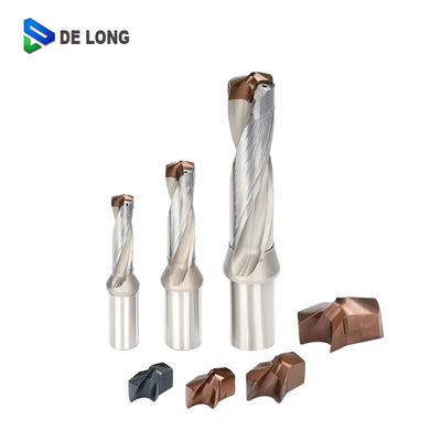 Tungsten Steel Crown Drill Blade Bit Wear Resistant For Deep Hole Drilling