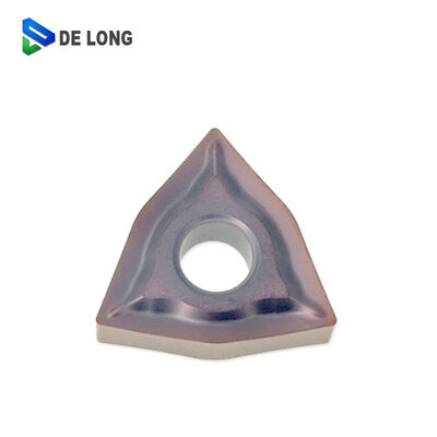 ซื้อ WNMG080404 EF เครื่องมือรังลบ Tungsten Carbide ใส่ PVD / CVD การเคลือบ การผลิตออนไลน์