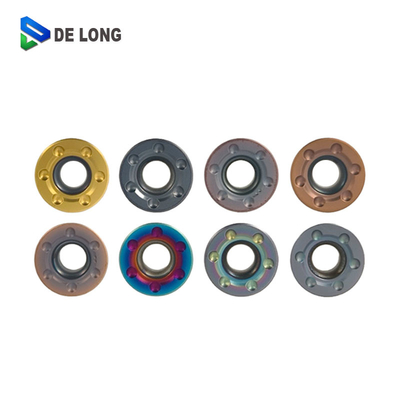 RDMT1204 MO Plaquette CNC en carbure de tungstène 12,04 mm pour fraisage, haute dureté