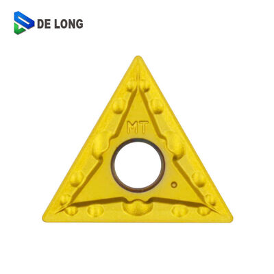 ซื้อ สารเคลือบ CVD ทนทาน TNMG160404 เม็ดมีดกลึง CNC สำหรับชิ้นส่วนสแตนเลสสตีล ทนทานต่อการสึกหรอสูง การผลิตออนไลน์