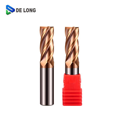 55 Degree CNC Tungsten Steel Milling Cutter With 4 Unequal Edges And Uneven Spiral For Aluminum Alloy