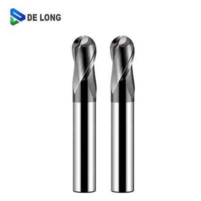 68 Degree Carbide End Mill with 4 Unequal Edges and Uneven Spiral for CNC Milling