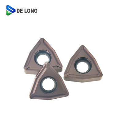 Tungsten Carbide CNC Peeling Insert with PVD Coating Bronze for High-Speed Metal Cutting Blade