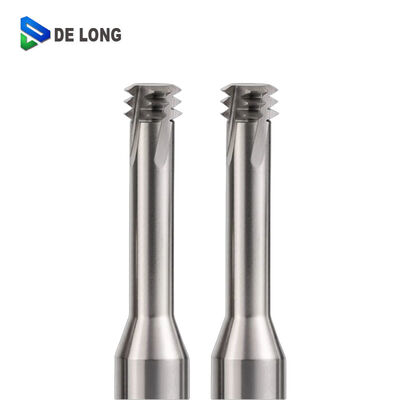 High-Precision 3-Teeth Solid Carbide Thread Endmill with 55 Degree Helix Angle and Mirror-Polished Edge for Aluminum