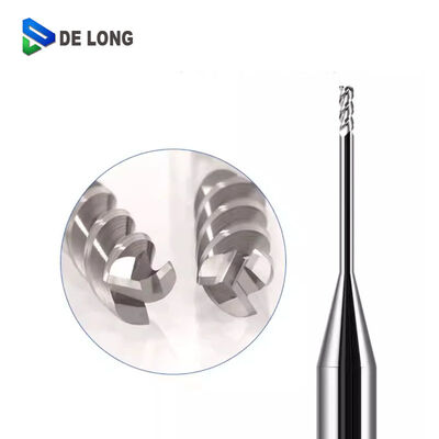 High-Precision 55 Degree Helix Angle Deep Hook Ball Nose End Mill with Ultra-Sharp Bright Finish for Aluminum Processing