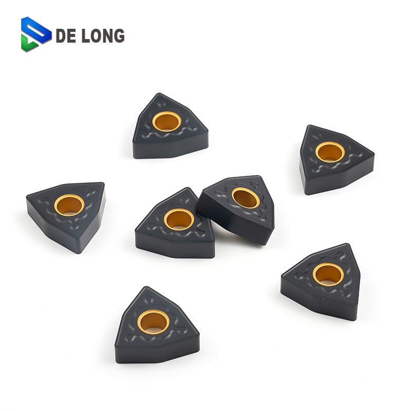Cast Inserts WNMG080408 GH CNC Carbide Inserts For Cast Iron And Hard Steel Processing