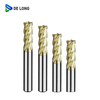 Buen precio Cortador de fresado de acero de tungsteno CNC de 68 grados con 4 bordes desiguales y espiral desigual en línea