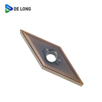 Good price VNMG160402N-DM Turning Carbide Insert PVD Coating For Stainless Steel Parts online