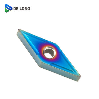 Good price VNMG160404 SL High Hardness Carbide CNC Turning Inserts Nano Blue color online