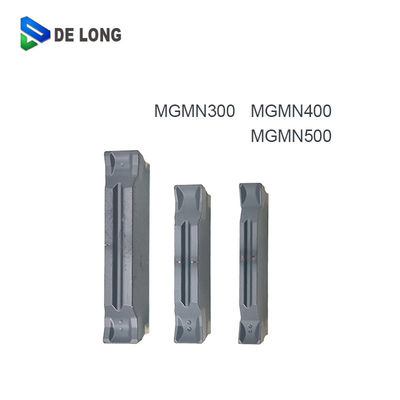 Good price MGMN300 MGMN400-H CNC Grooving Inserts PVD Coating Black Color For Steel Processing online