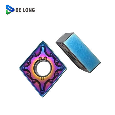 Bom preço CNMG120408 MA Pastilha de Torneamento CNC Nano Azul com Ângulo de Rake Negativo para Usinagem de Alta Temperatura de Ligas de Alta Resistência com Alta Precisão on-line