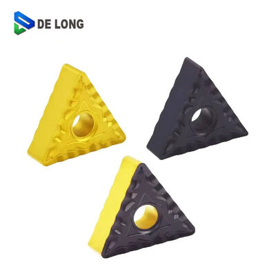 Good price Non-Customized DIN GB Standard Negative Rake Angle Double Coating CNC Turning Inserts for Steel Parts online