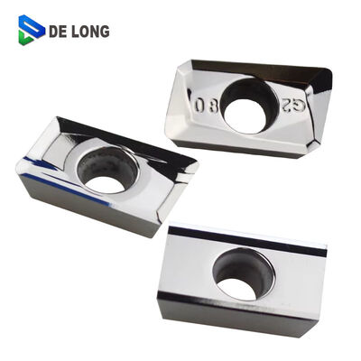 Buon prezzo Inserti in alluminio leggero anodizzato e resistenti alla corrosione e inserti di fresatura per la lavorazione di alluminio e rame in linea