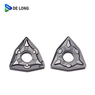 Buon prezzo WNMG080404 WNMG080408 BF BM inserto di carburo di tornitura con rivestimento PVD per parti in acciaio inossidabile ad alta rigidità in linea