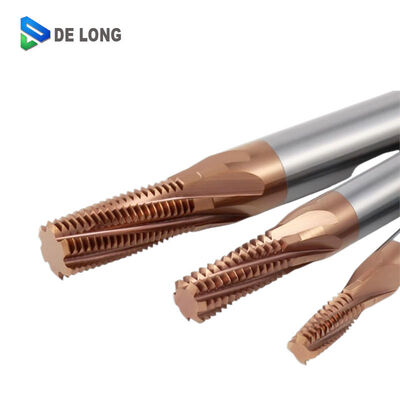 Good price High-Precision 55 Degree Helix Angle Thread Milling Cutter with Multi-Tooth Spiral Flute Design and Premium Solid Carbide Substrate online